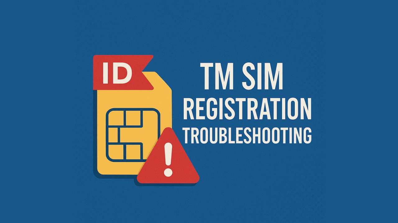 TM SIM Registration Troubleshooting