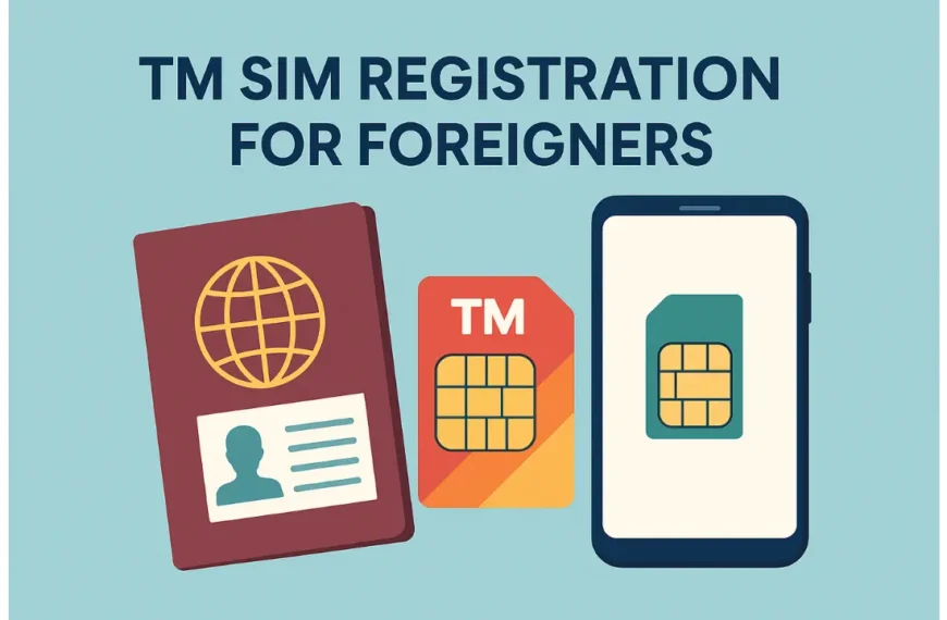 TM SIM Registration for Foreigners