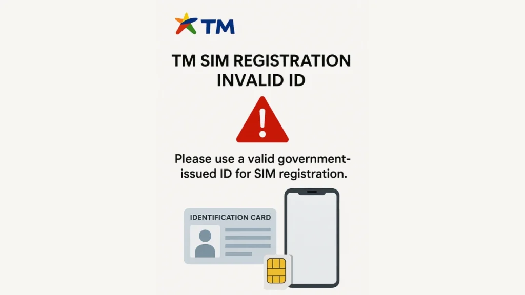 What Does “tm sim registration invalid id” Mean